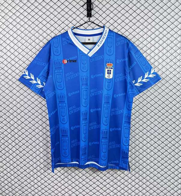1998 99 Real Oviedo home retro 1998 99 奥维耶多 主场 复古