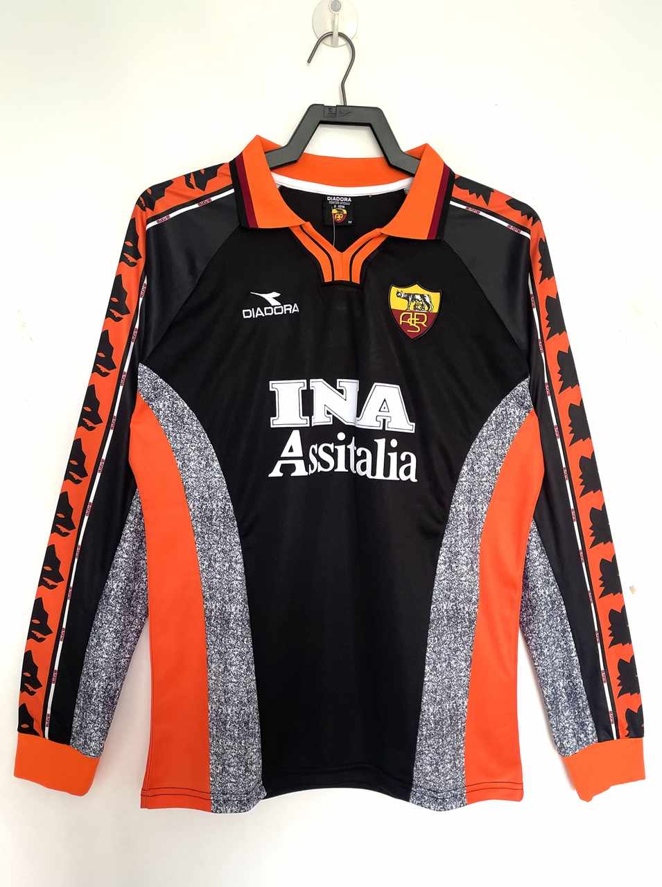 1998 99 Roma third away long sleeves retro 1998 99 罗马 二客 长袖