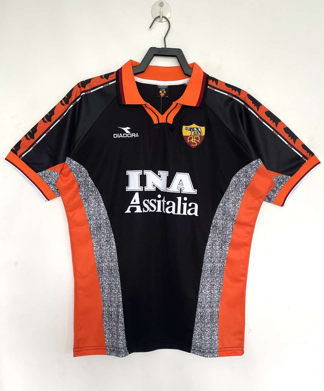 1998 99 Roma third away retro 1998 99 罗马 二客