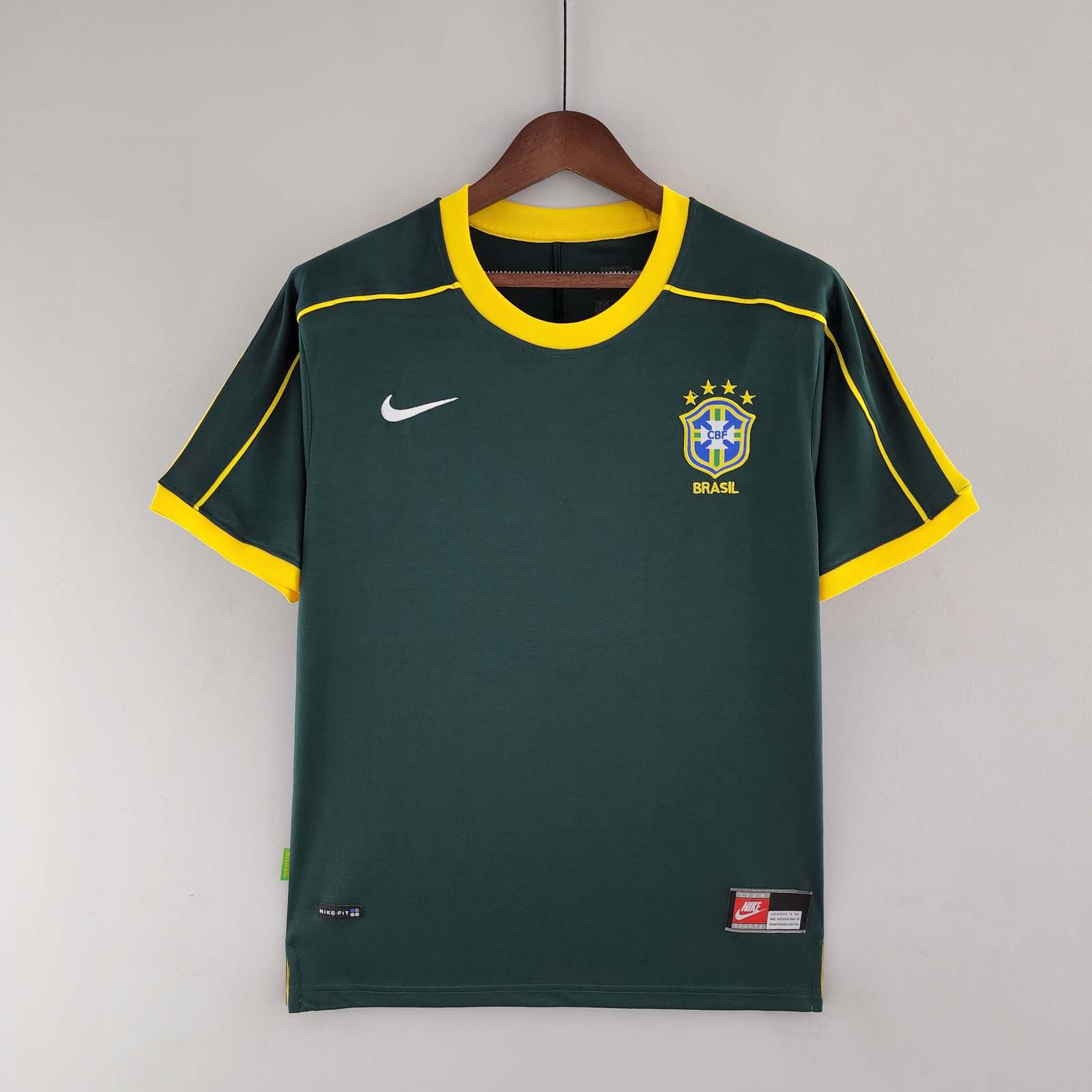 1998 Brazil Goalkeeper Retro S-XXL 1998 巴西 守门员
