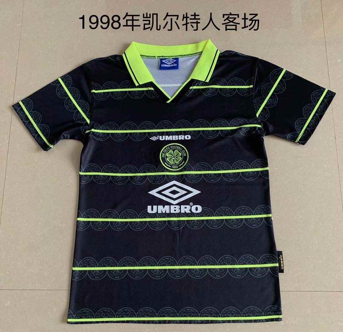 1998 Celtic away retro 1998 凯尔特人 客场 复古