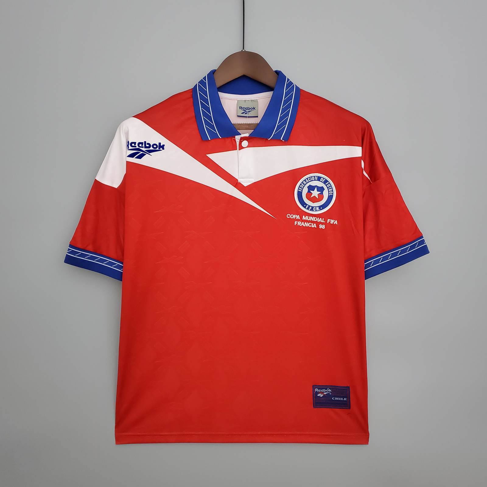 1998 Chile home Retro S-XXL 1998 智利 主场