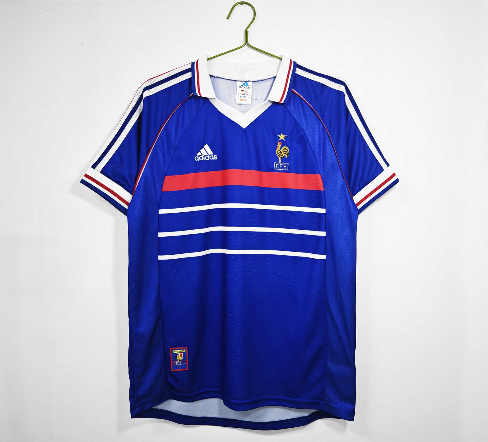 1998 France home retro 1998 法国 主场 复古,无英文