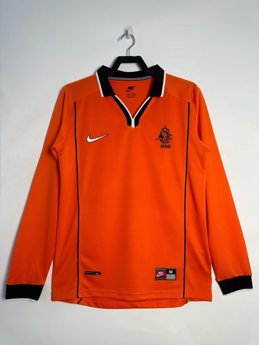 1998 Holland Netherlands home long sleeve retro 1998 荷兰 主场 长袖 复古
