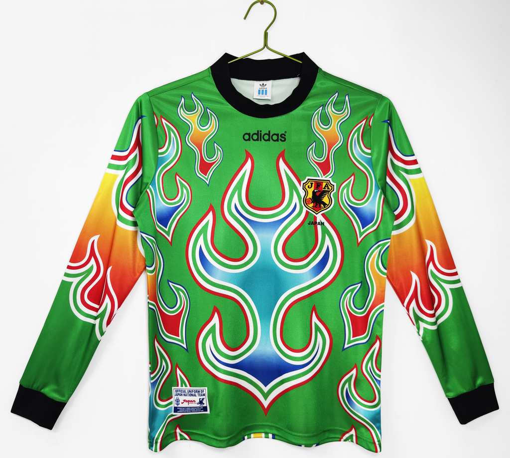 1998 Japan Goalkeeper Retro Long sleeves 1998 日本 守门员 长袖