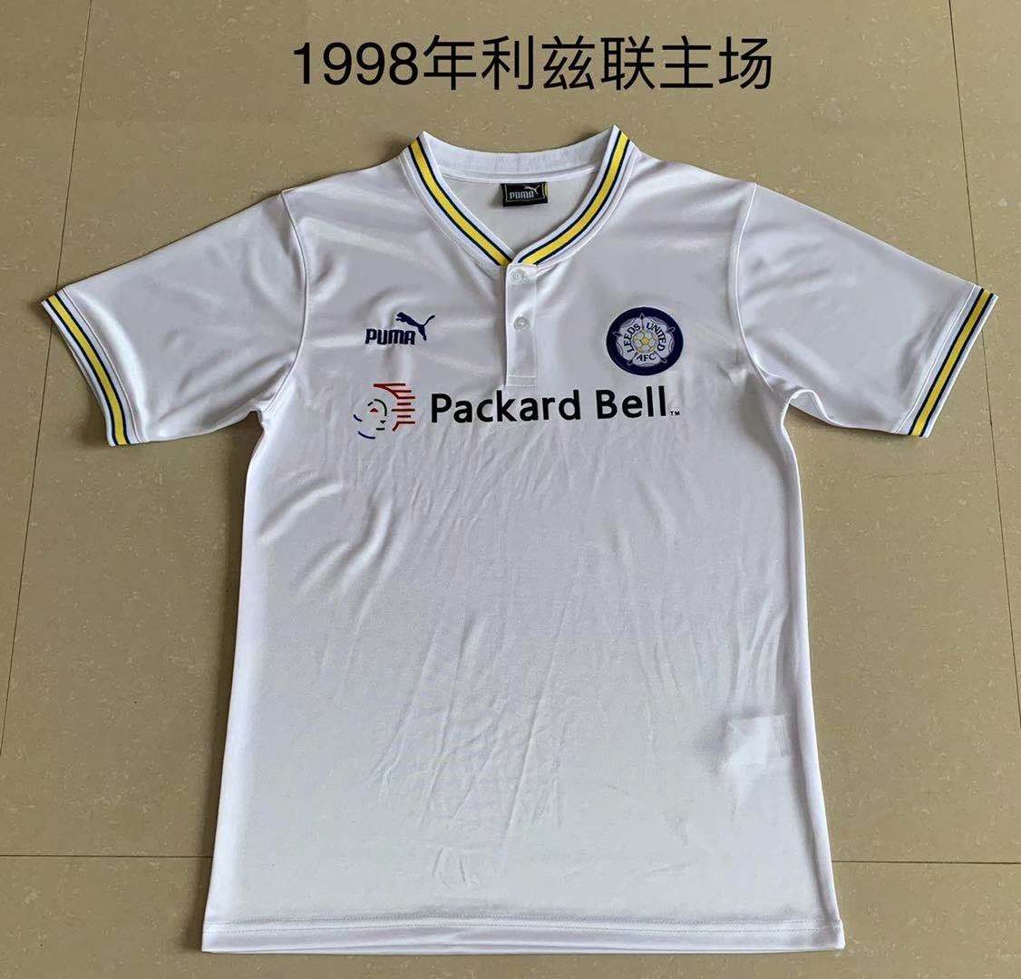 1998 Leeds United Home Retro 1998 利兹联 主场 复古