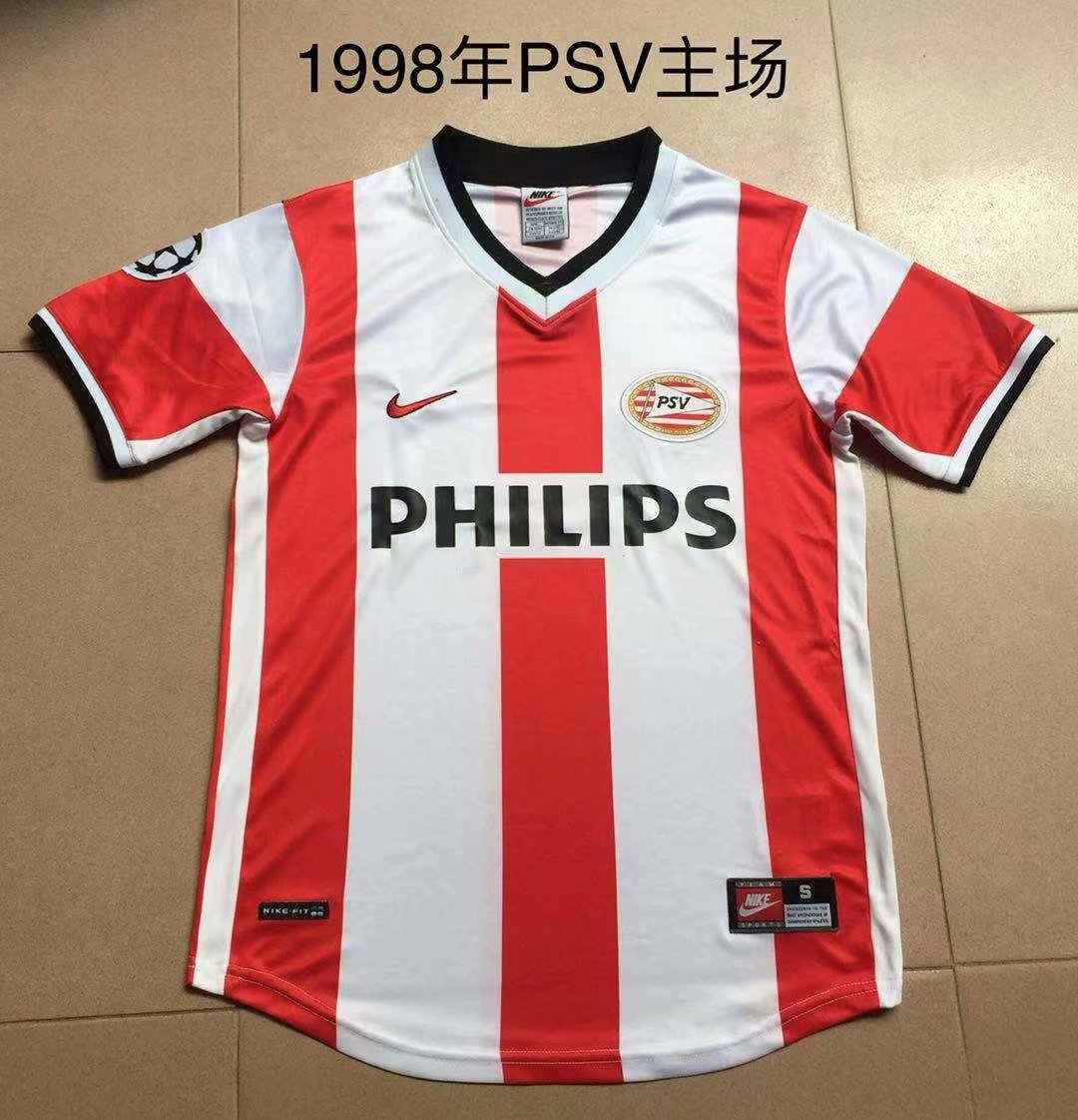1998 PSV Eindhoven home retro 1998 埃因霍温 主场 复古