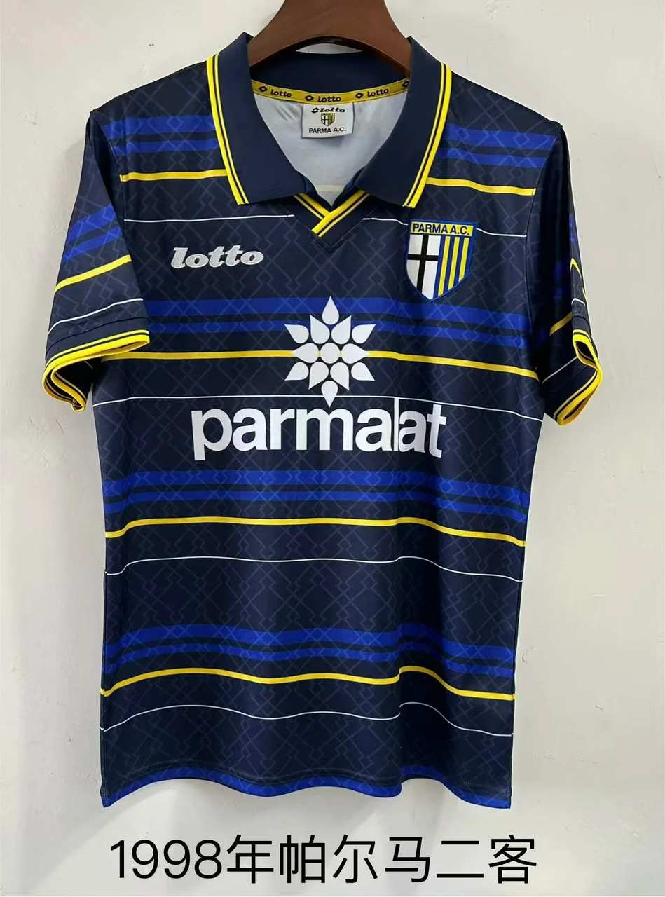 1998 Parma third away Retro size S-2XL 1998 帕尔马 二客