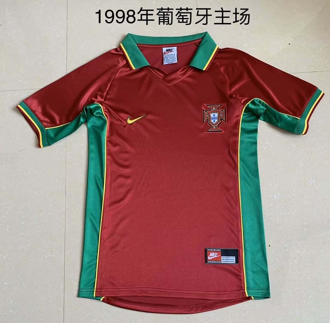 1998 Portugal Home Retro 1998 葡萄牙 主场 复古