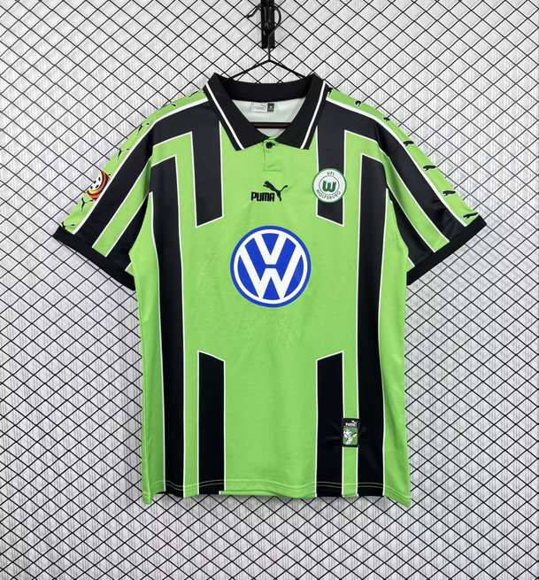 1999 00 Wolfsburg away retro 1999 00 沃尔夫斯堡 客场 复古
