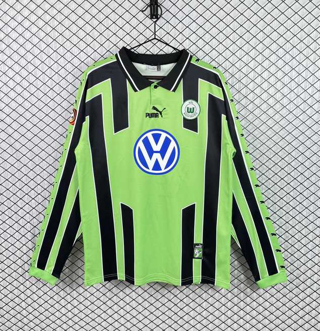 1999 00 Wolfsburg away retro Long sleeves 1999 00 沃尔夫斯堡 客场 长袖