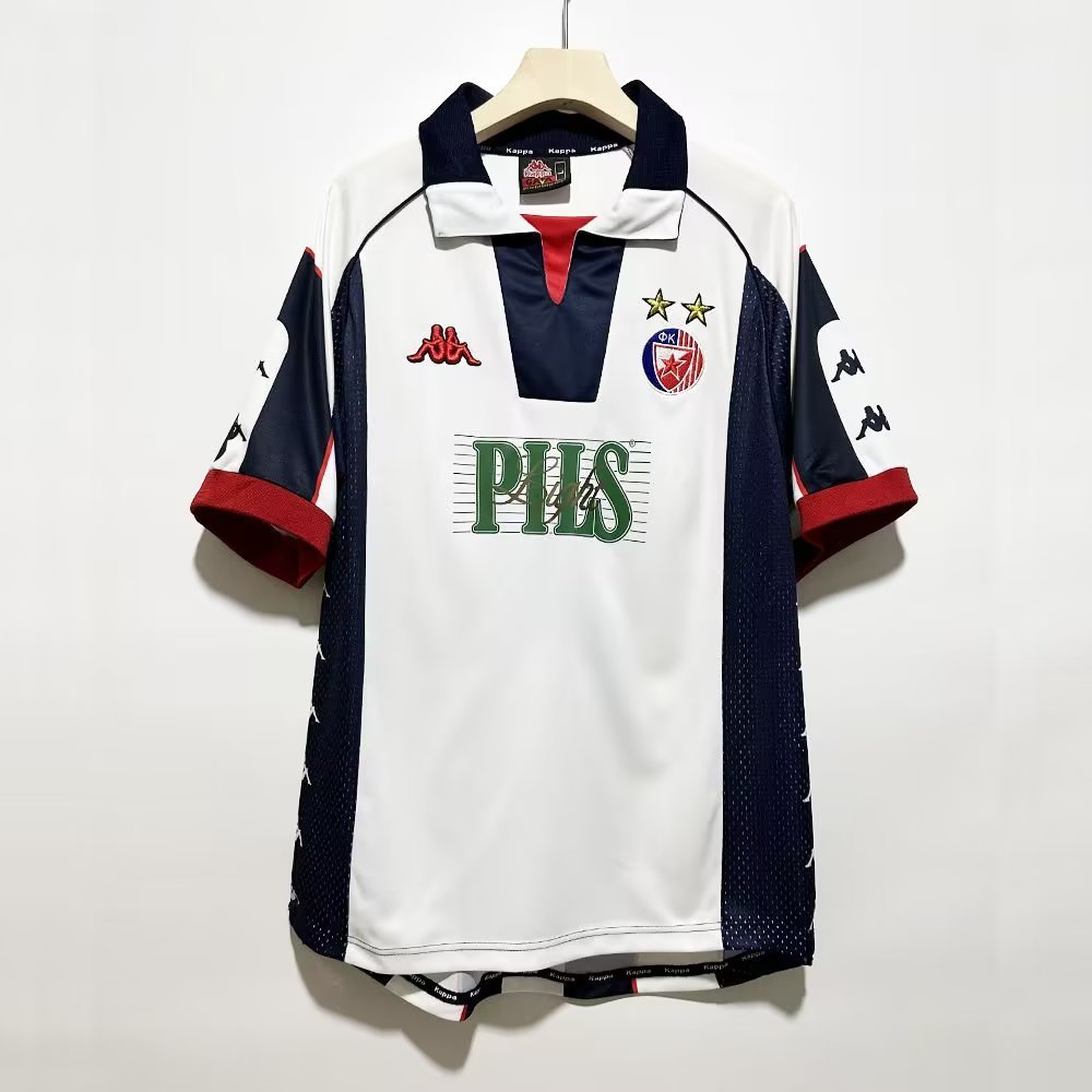 1999 01 Crvena Zvezda Away Retro 1999 01 贝尔格莱德红星 客场 复古