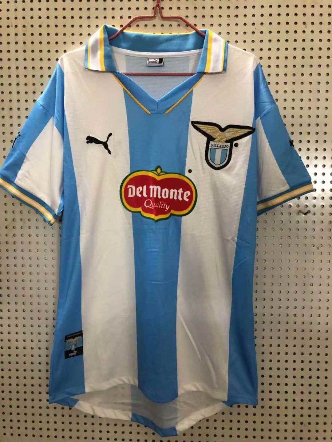 1999 2000 Lazio home retro 1999 2000 拉齐奥 主场 复古