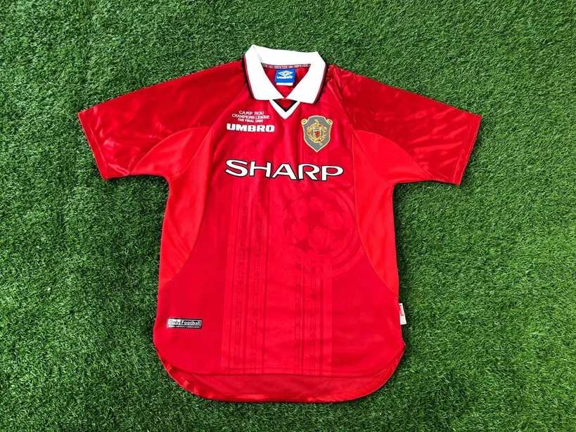 1999 2000 Man United home red retro 1999 2000 曼联 主场 复古