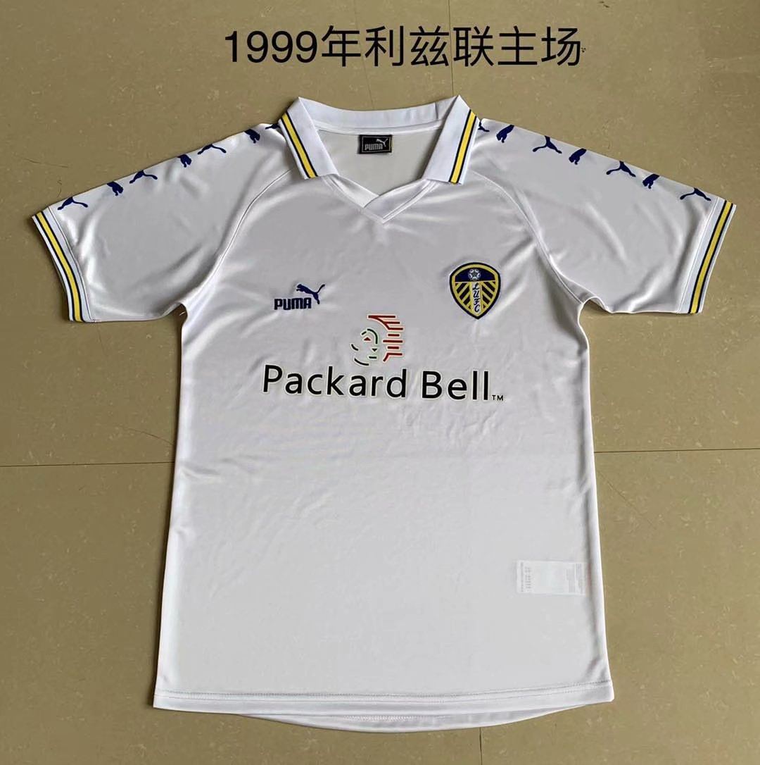 1999 Leeds United Home Retro 1999 利兹联 主场 复古