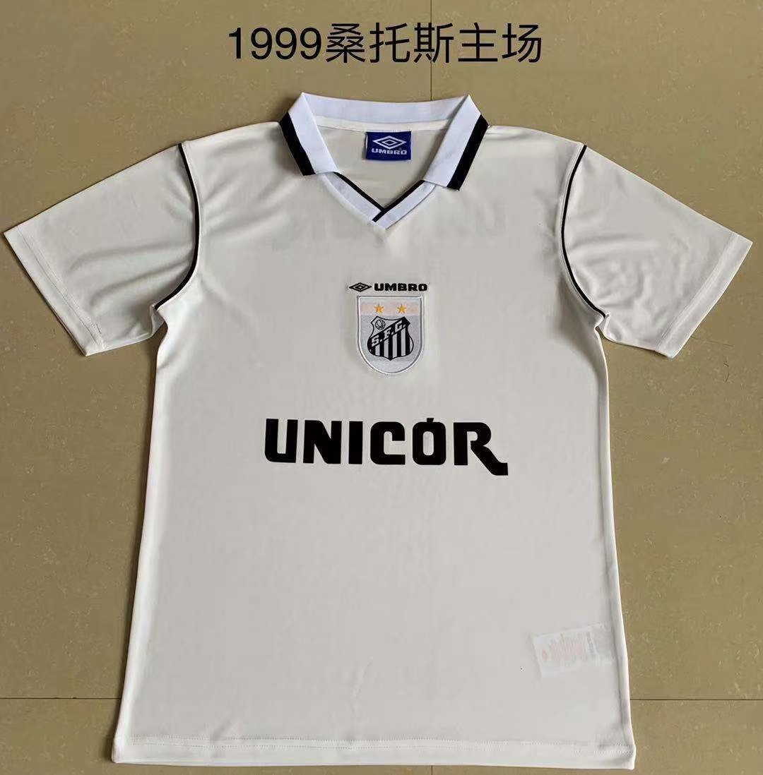 1999 Santos home retro 1999 桑托斯 主场 复古