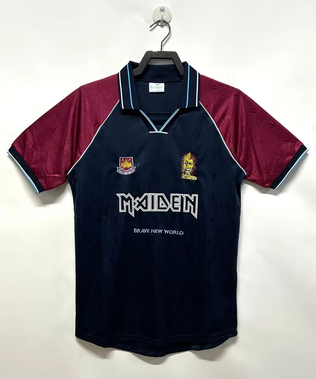 1999 West Ham United X IRON MAIDEN Retro 1999 西汉姆联