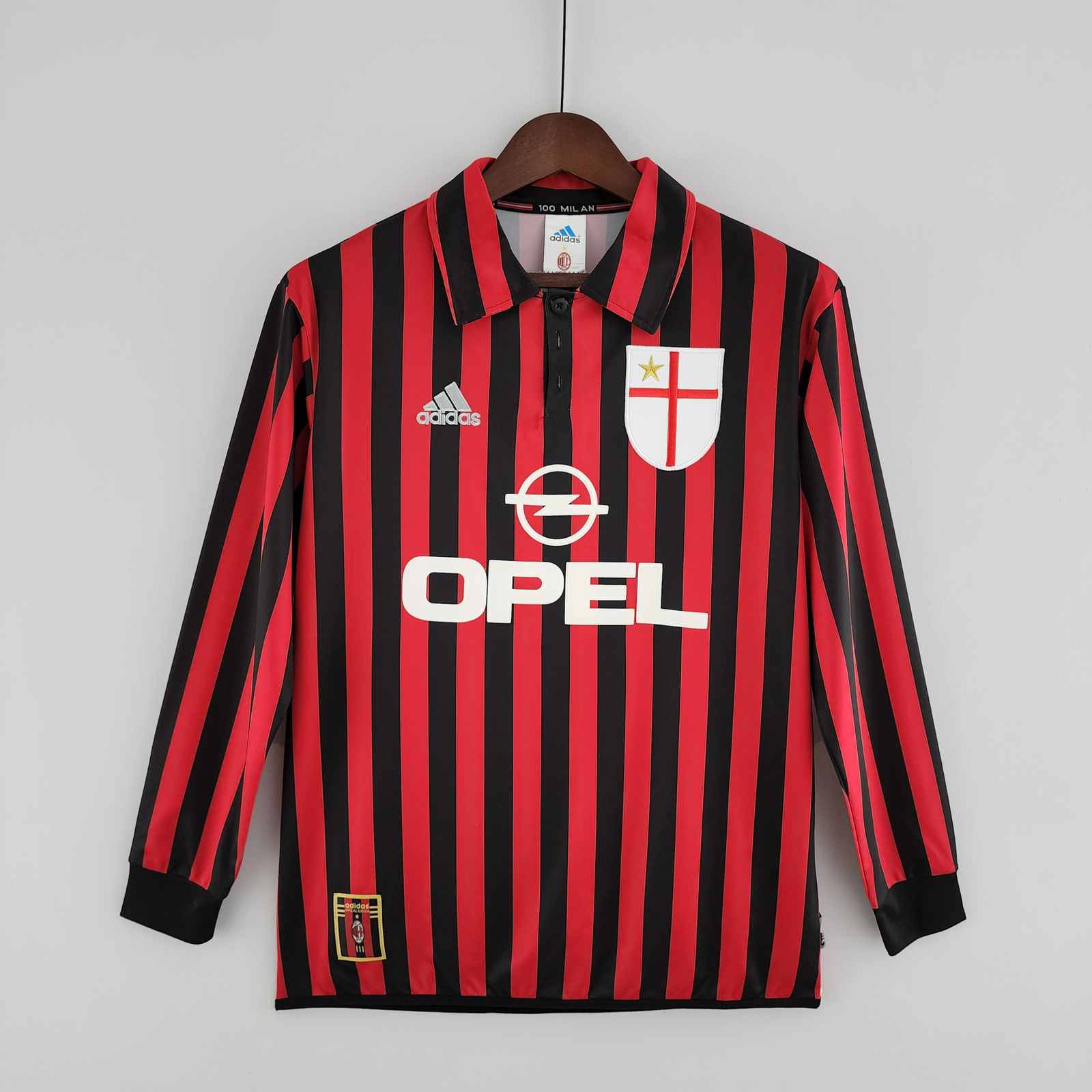 1999-2000 AC Milan 100th Anniversary Edition Long Sleeves 1999-2000 AC米兰100周年纪念版