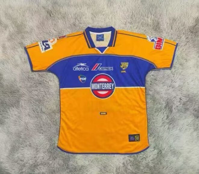 2000 01 Tigres Home Retro 2000 01 老虎 主场 复古
