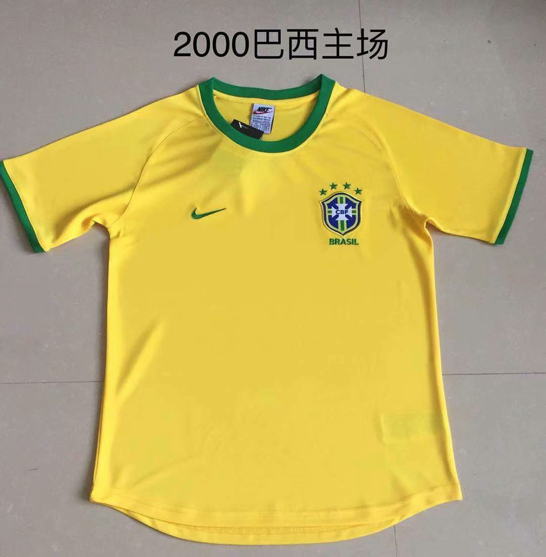 2000 Brazil home retro 巴西 主场 复古