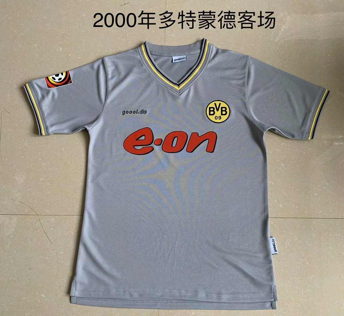 2000 Dortmund away retro 2000 多特蒙德 客场 复古