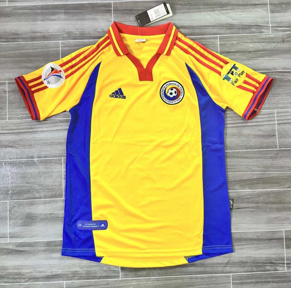 2000 Romania home retro 2000 罗马尼亚 主场 复古