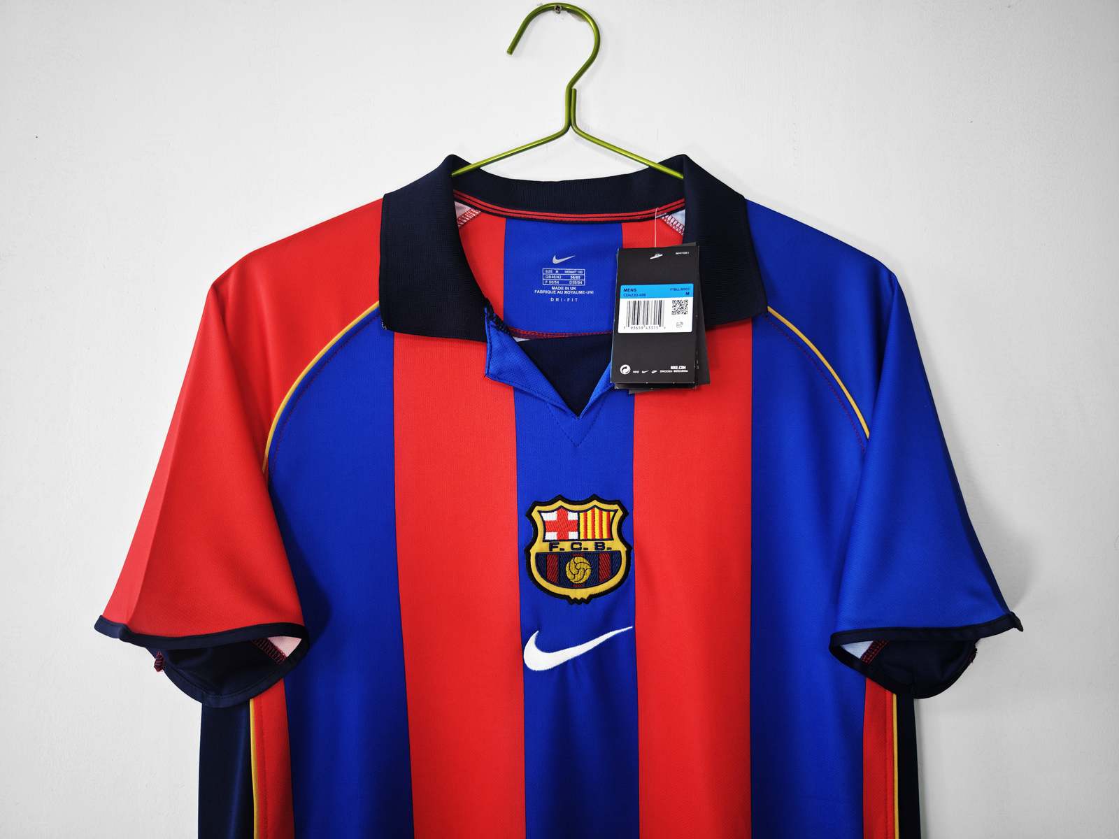 2001 02 Barcelona home retro 2001 02 巴萨 主场 复古