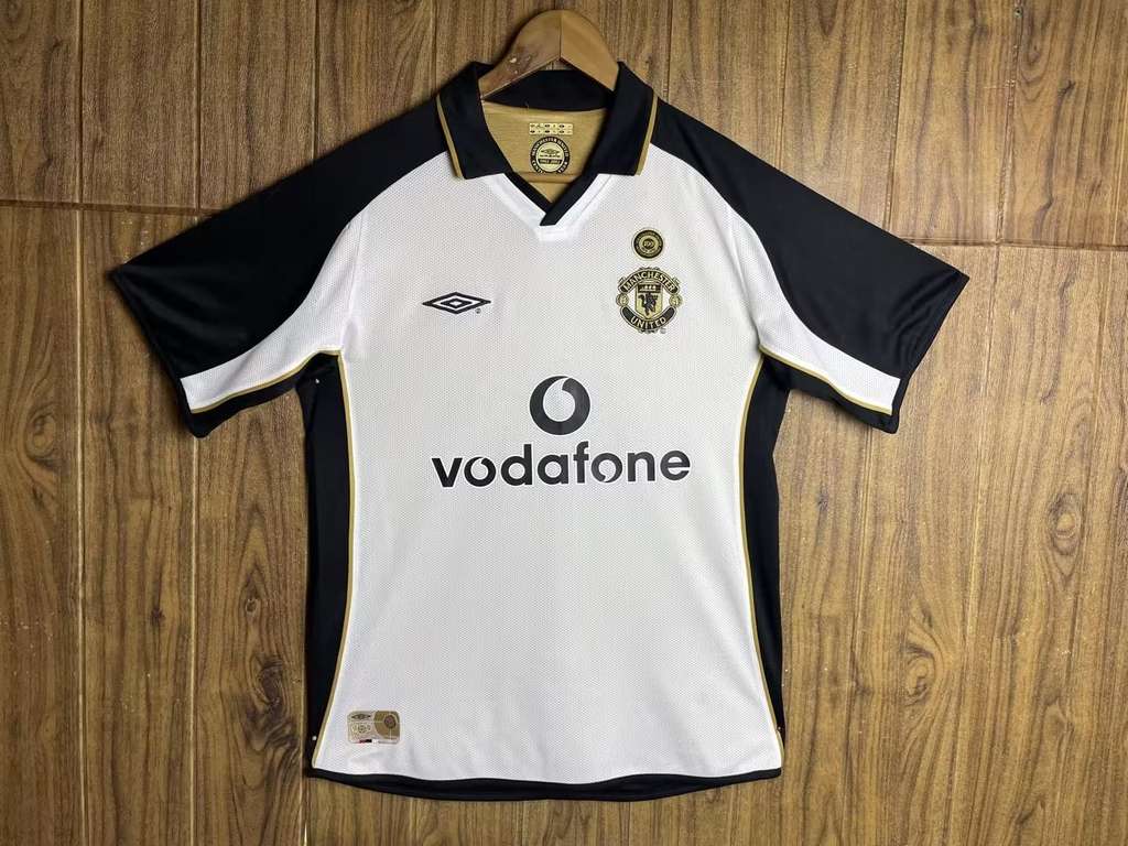 2001 02 Man United Century Gold Edition Double-sided 2001 02 曼联 百年 纪金版 两面穿