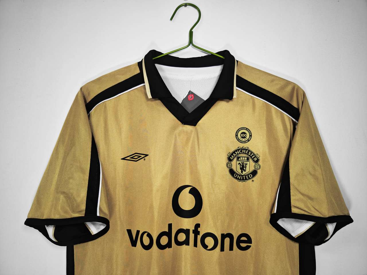 2001 02 Man united reversible retro 2001 02 曼联百年纪念款复古 两面穿