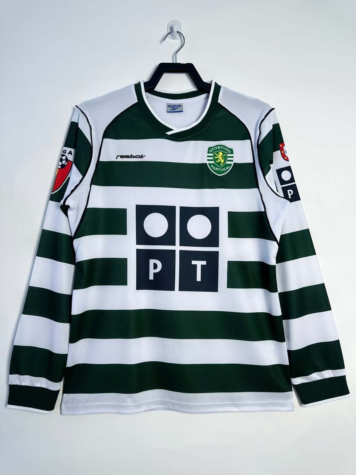 2001 03 Lisbon home long sleeved retro 2001 03 里斯本 主场 长袖 复古
