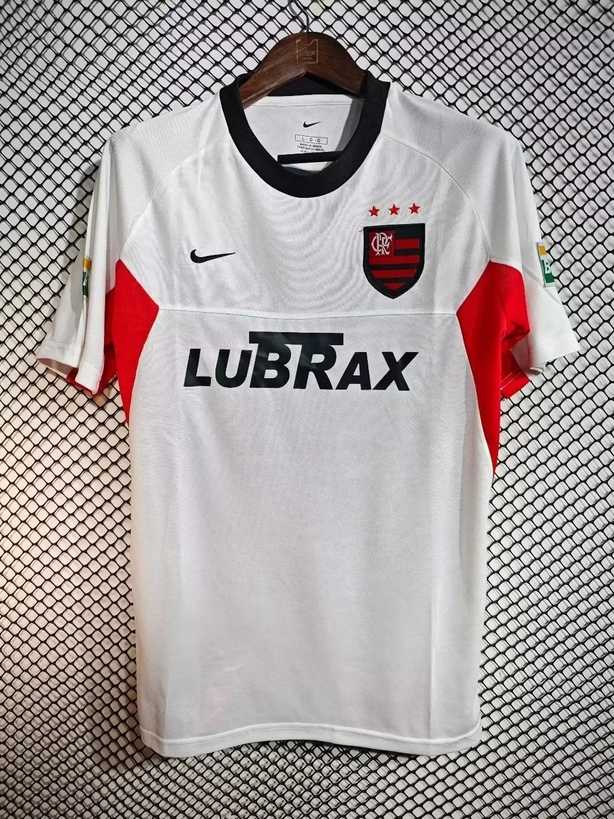 2001 Flamengo white Retro size S-2XL 2001 佛拉门戈 白色