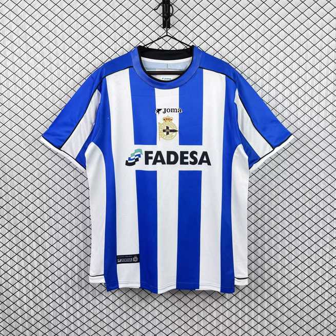 2002 03 Deportivo La Coruña Home Retro Shirt 2002 03 拉科鲁尼亚 主场 复古