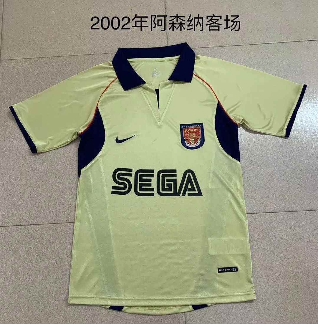 2002 Arsenal away retro 阿森纳客场