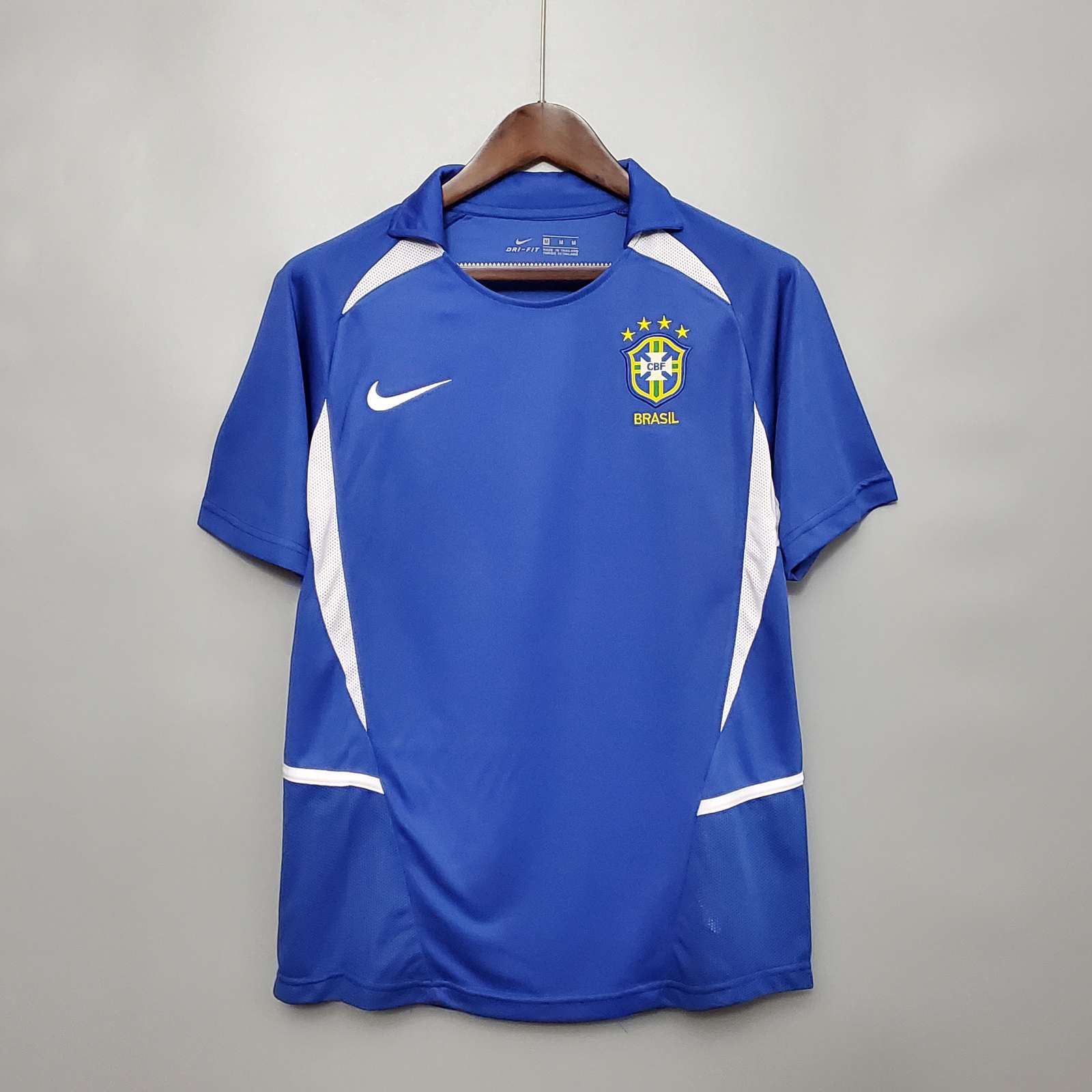 2002 Brazil Away Retro S-2XL 2002 巴西 客场 复古 S-2XL