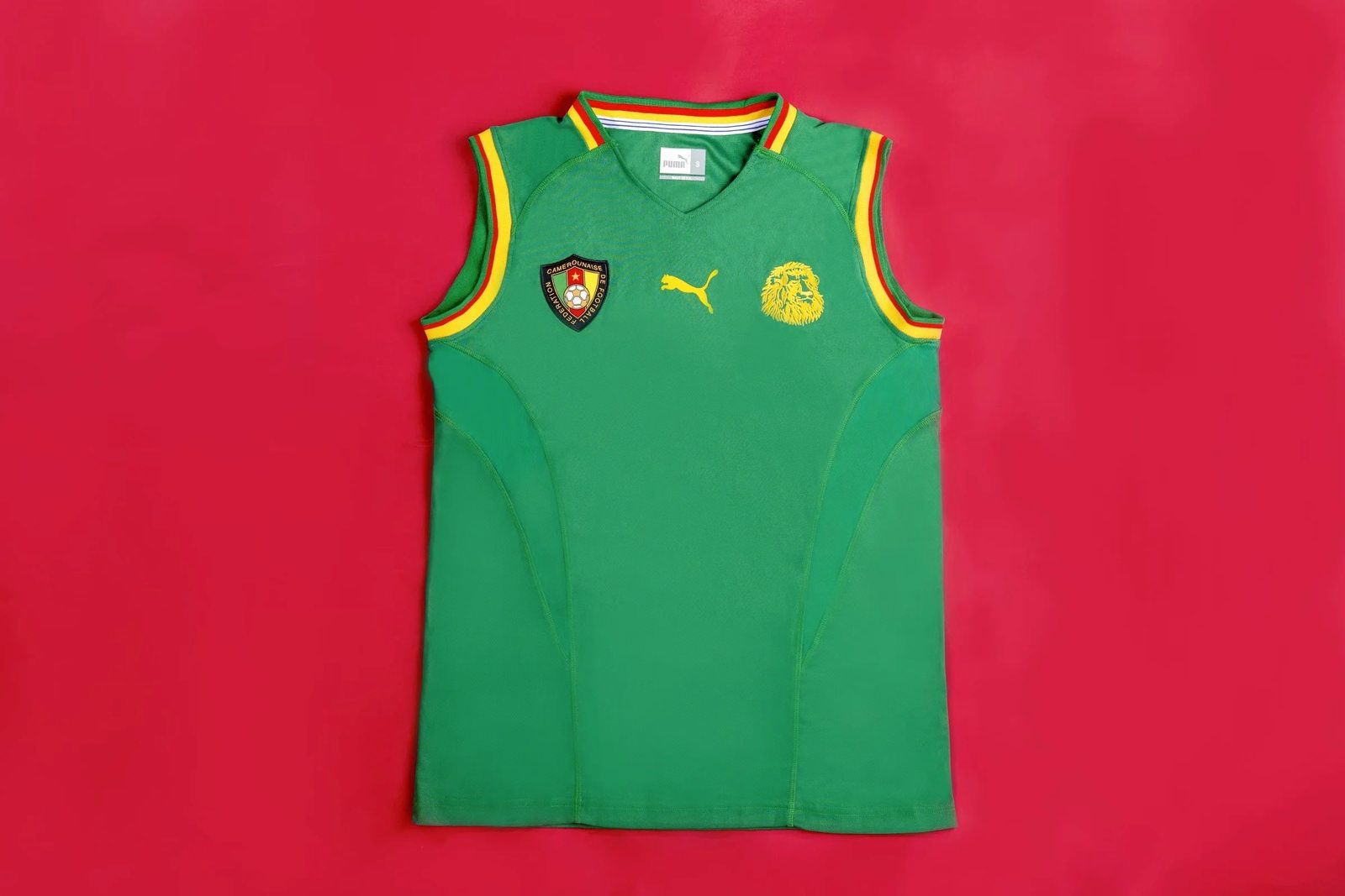2002 Cameroon home S-2XL 2002 喀麦隆 主场