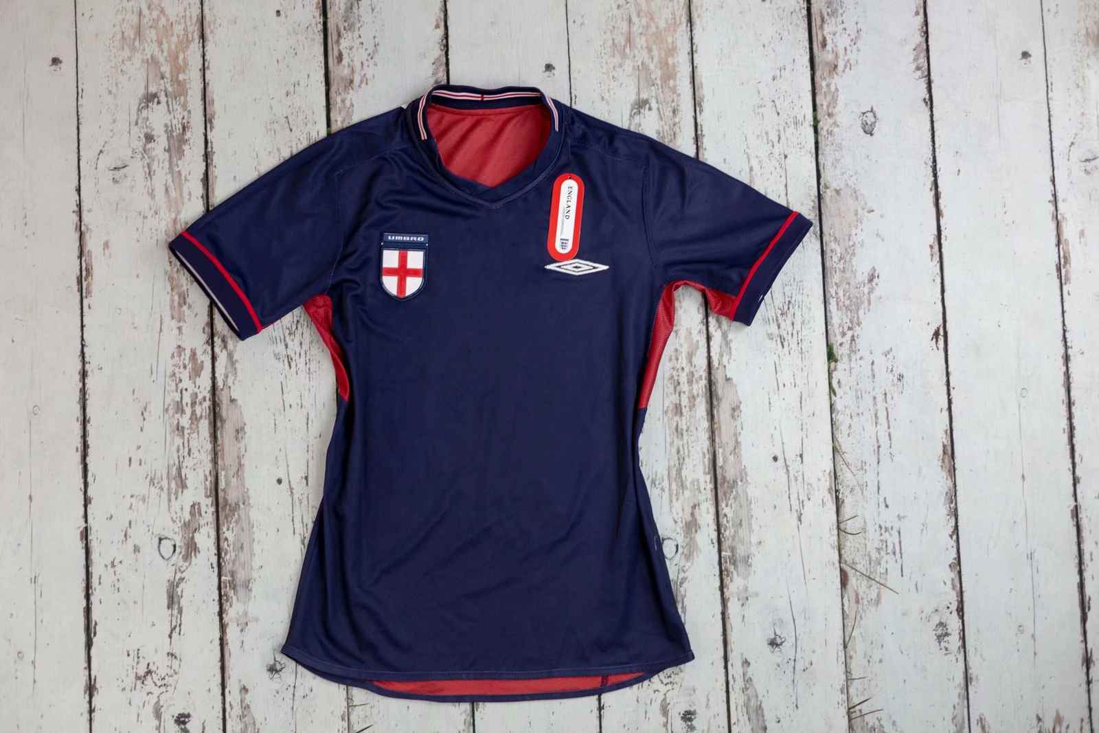 2002 England third away blue retro 2002 英格兰 2 客场 蓝色 复古