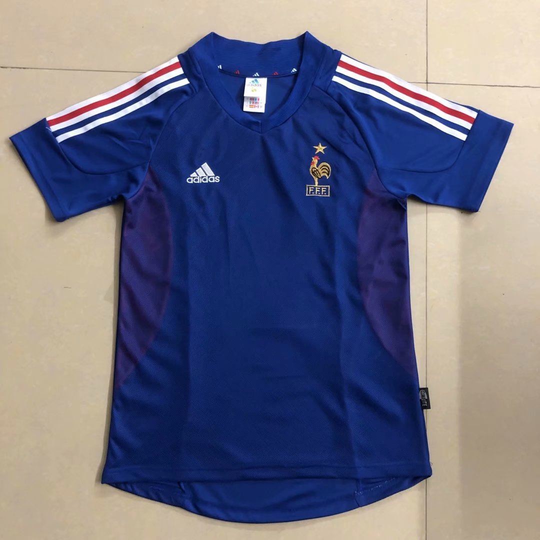 2002 France Home Retro 2002 法国 主场 复古
