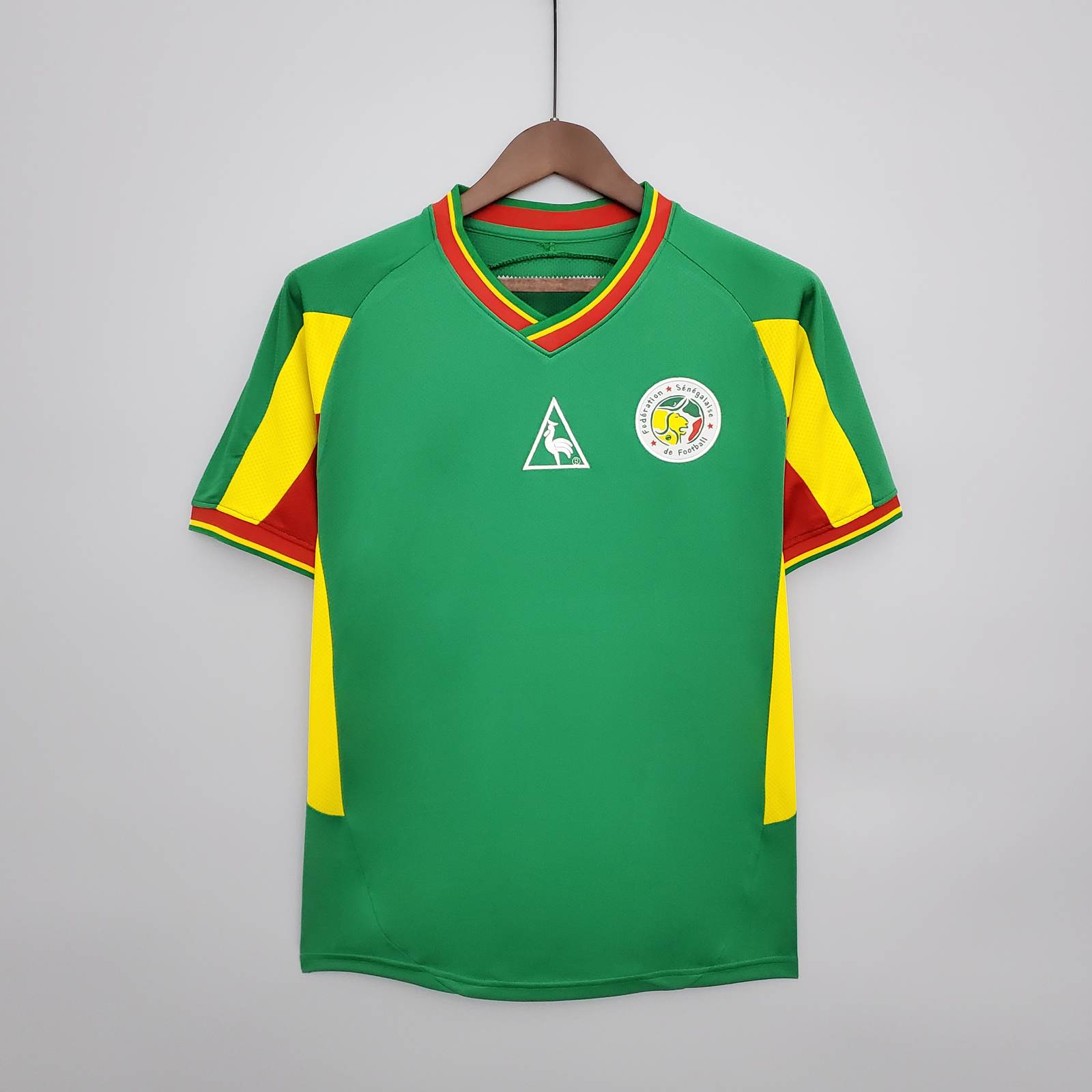 2002 Senegal green retro S-XXL 2002 塞内加尔 绿色 复古 S-XXL