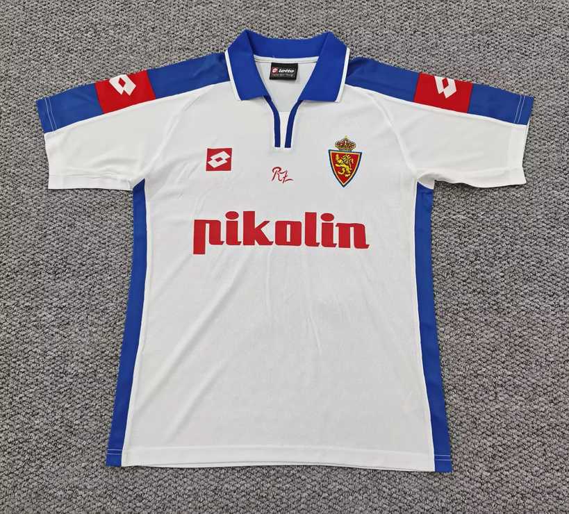 2004 Real Zaragoza home Retro 2004 萨拉戈萨 主场