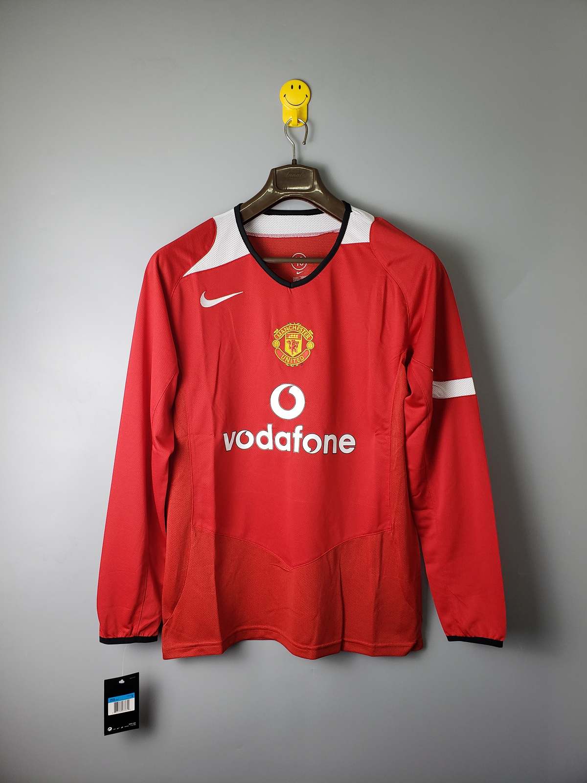 2005 Man united home retro long sleeve 2005年曼联主场复古长袖