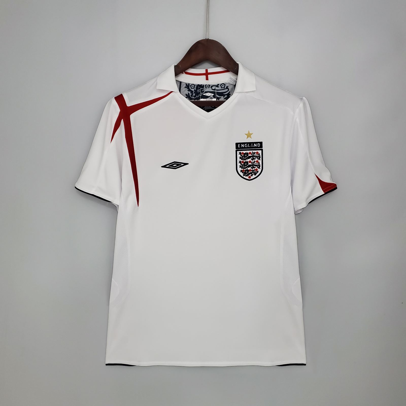 2006 England home retro 2006 英格兰 主场 短袖 复古