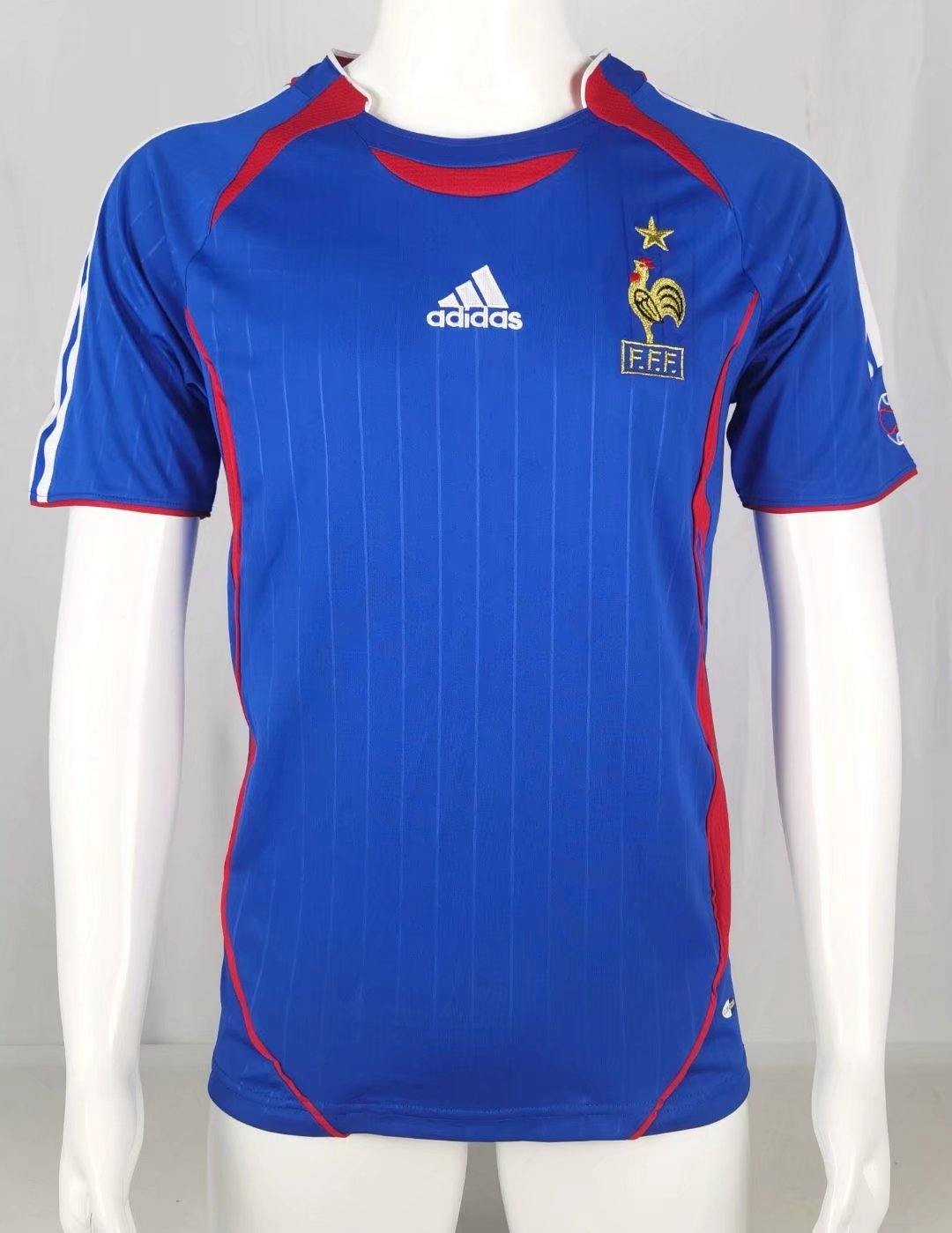 2006 France Home Retro 2006 法国 主场 复古