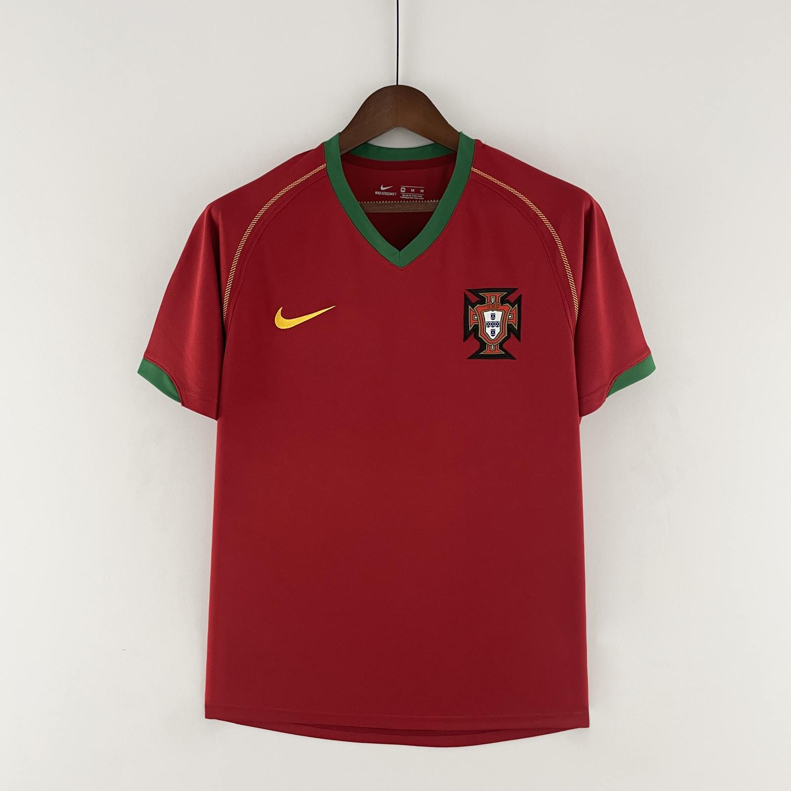 2006 Portugal home retro S-XXL 2006 葡萄牙 主场