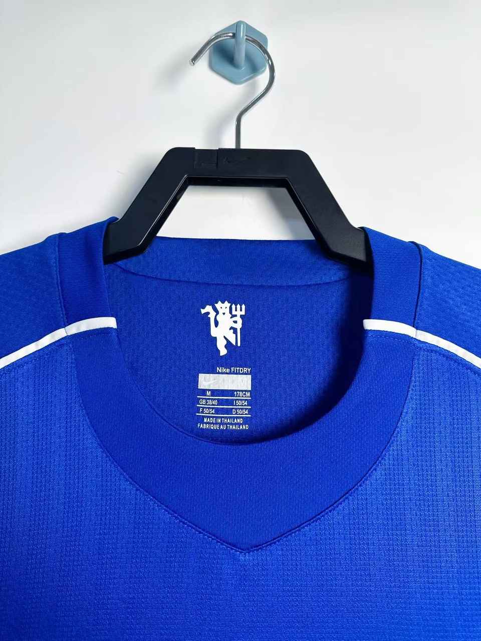 2007 08 Man united goalkeeper blue retro 2007 08 曼联 守门员 蓝色 复古