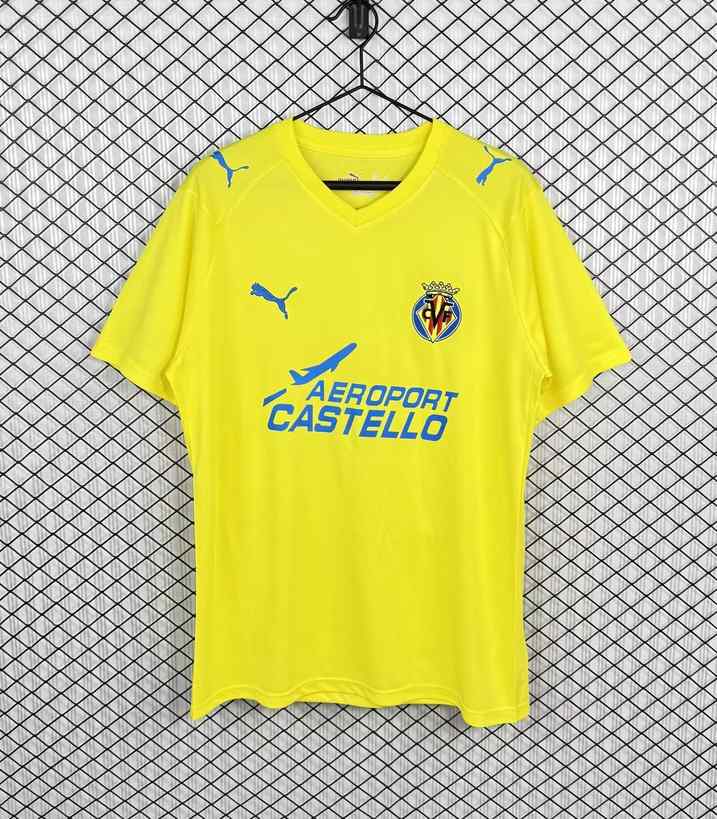 2008 09 Villarreal home retro 2008 09 比利亚雷亚尔 主场 复古