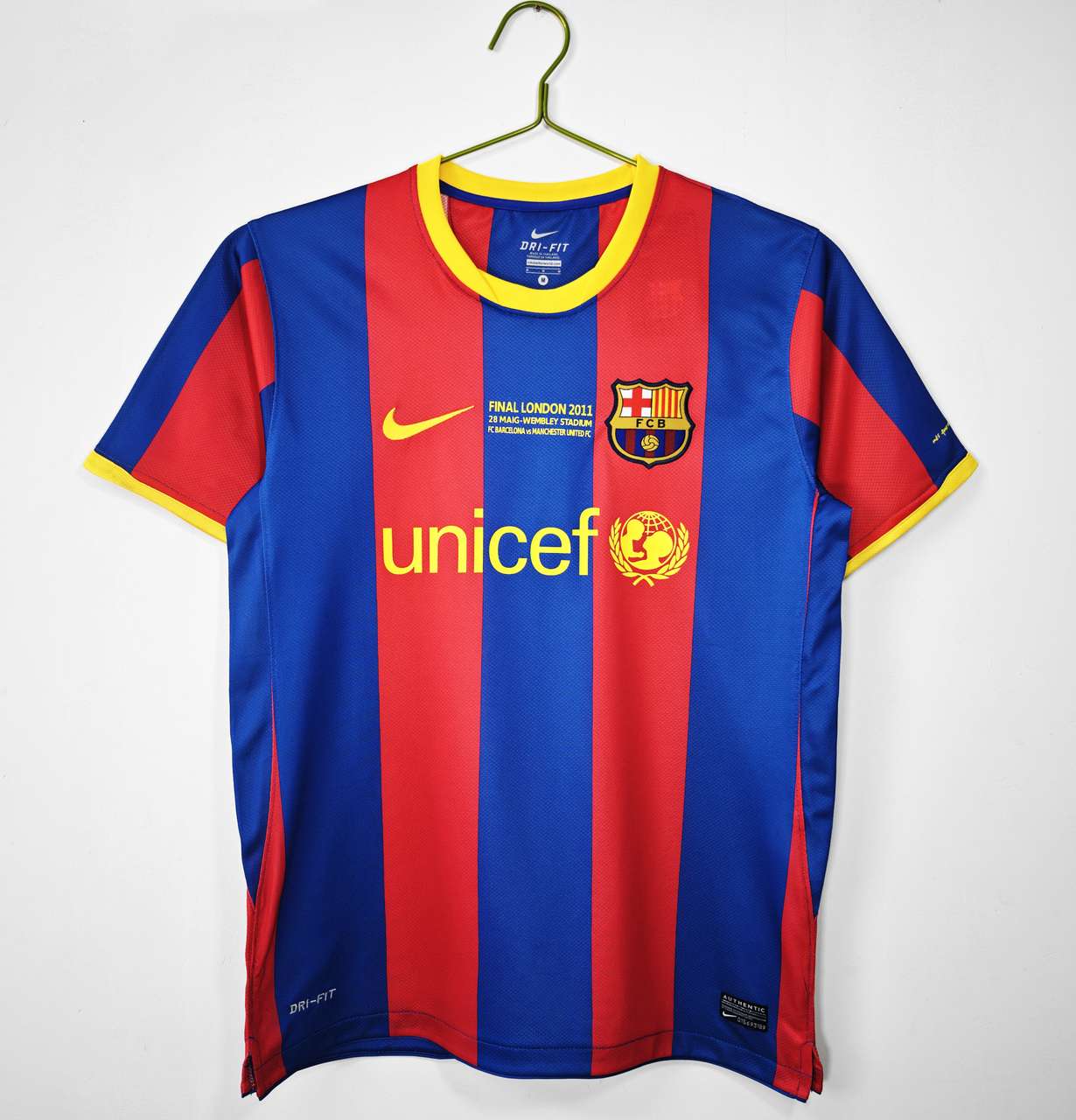 2010 11 Barcelona home Champions League final retro version 2010 11 巴萨 主场 欧冠决赛版