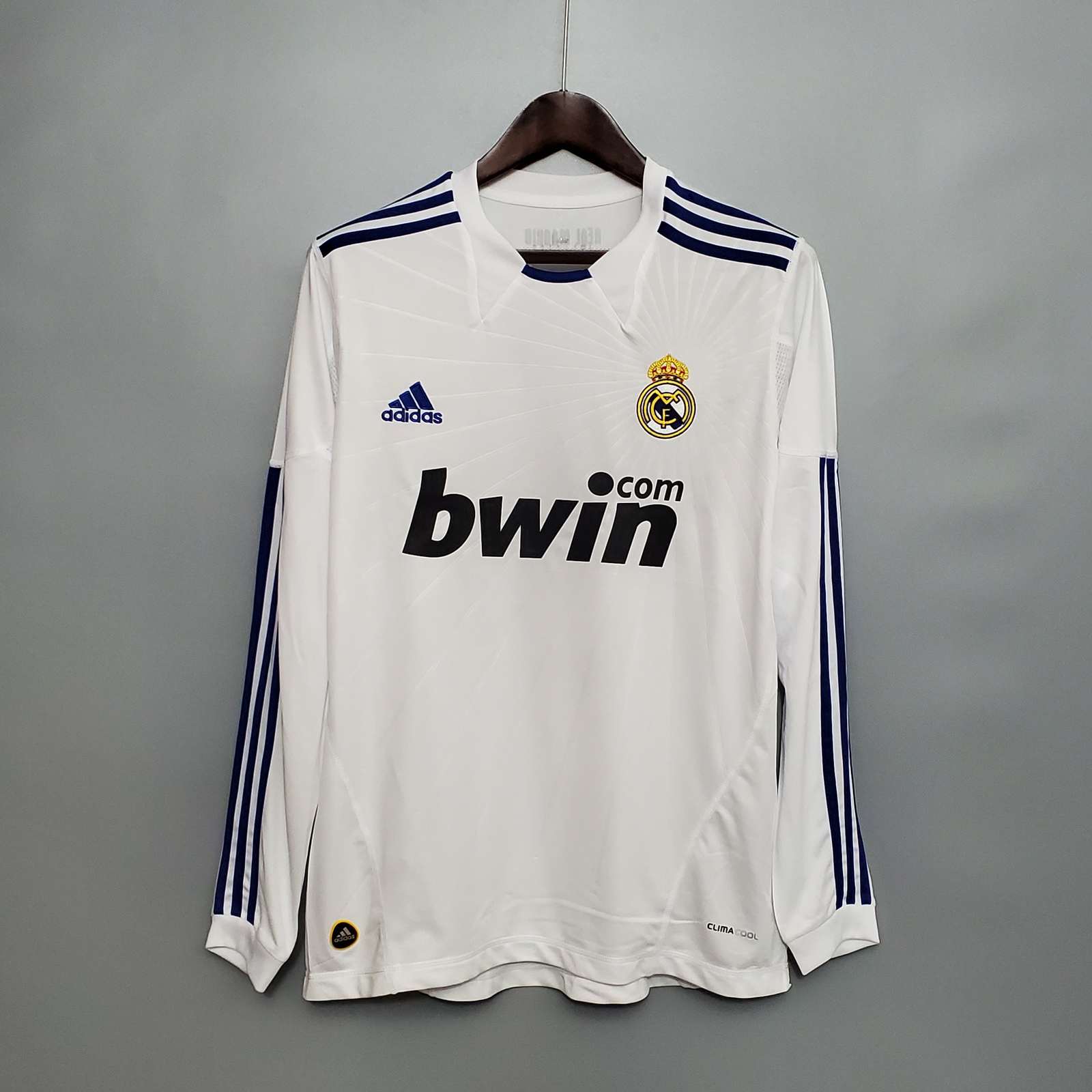 2010 2011 Real Madrid Home Long Sleeve Retro 2010 2011 皇马 主场 长袖 复古