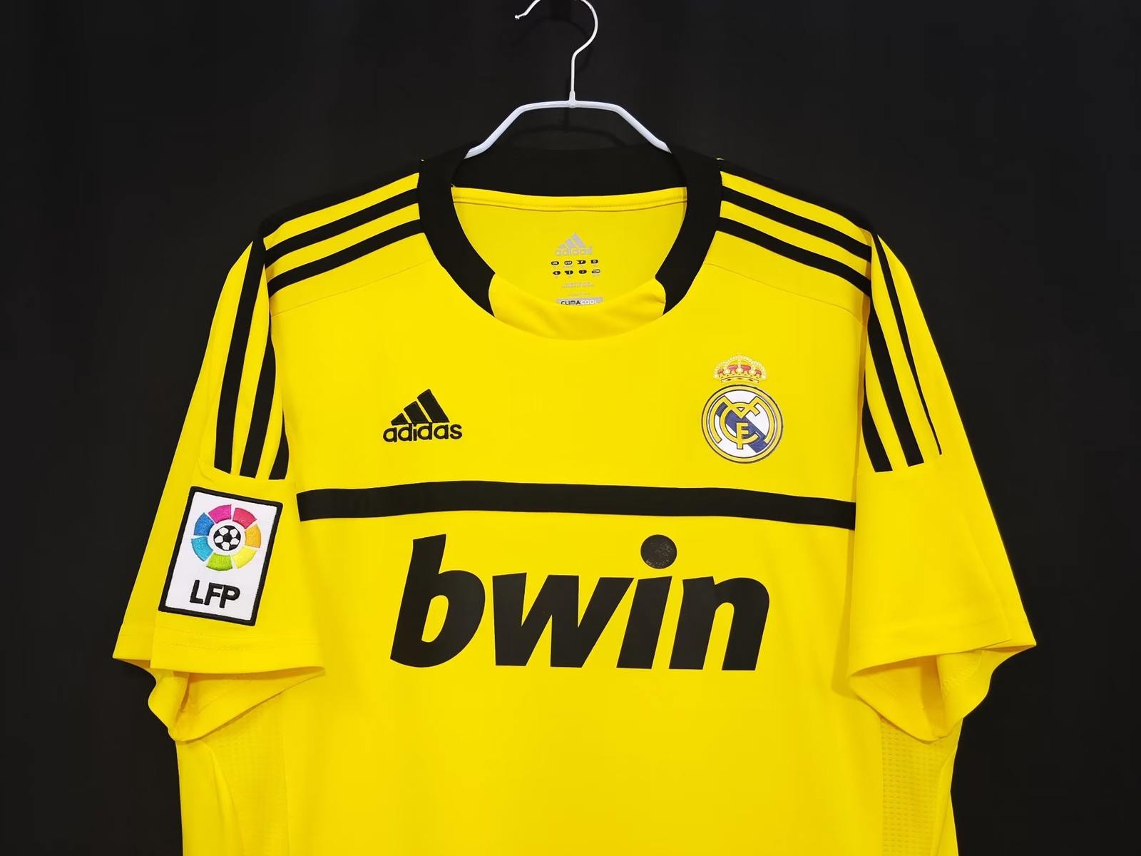 2011 Real Madrid yellow goalkeeper retro S-XXL 2011 12 皇马 黄色 守门员