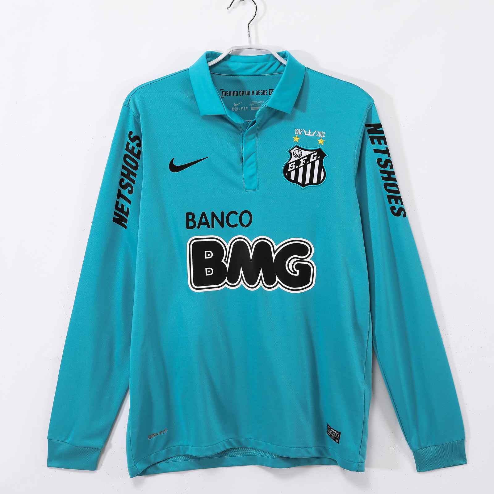 2012 13 Santos third away retro long sleeves 2012 13 桑托斯 二客 复古 长袖