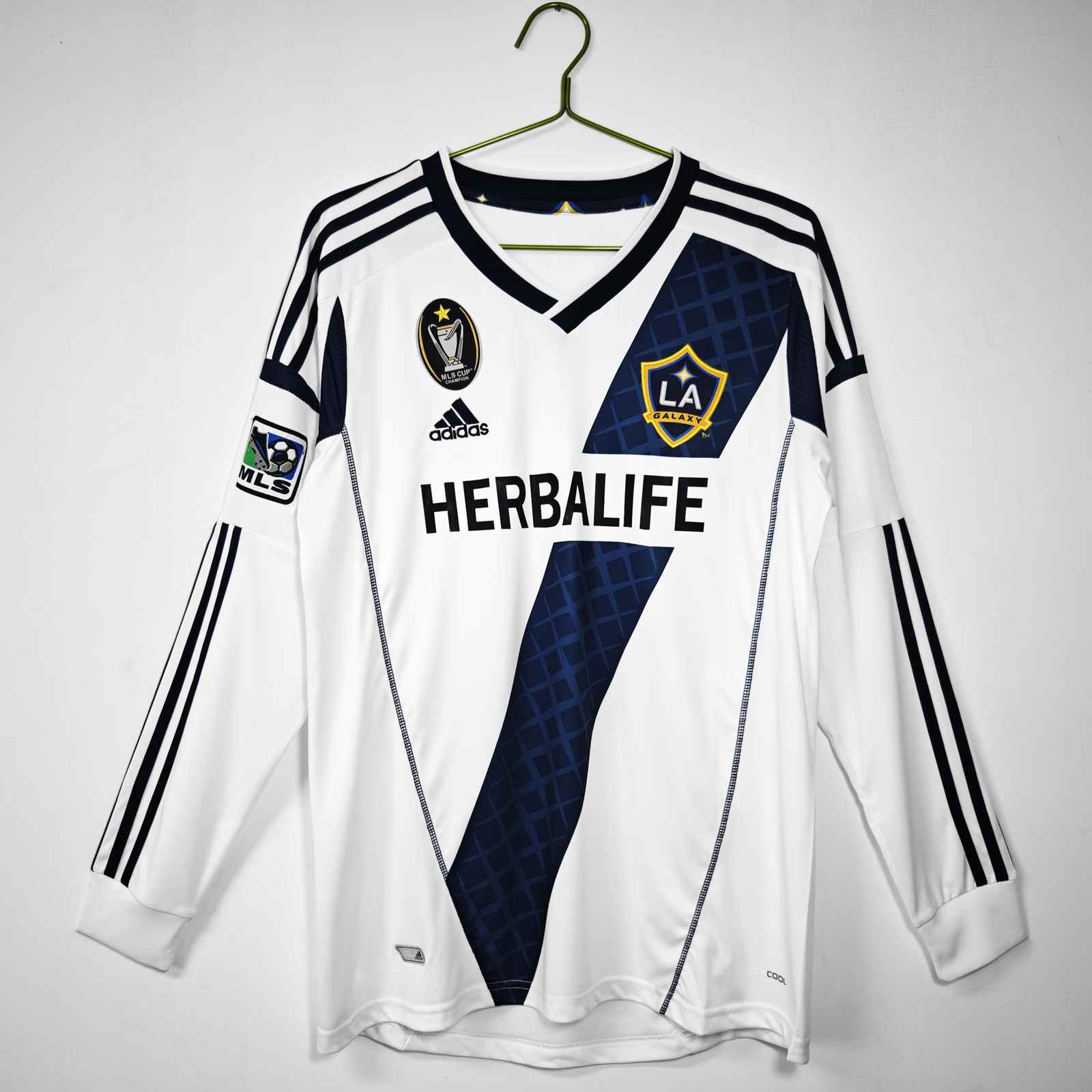 2012 LA Galaxy home Retro long sleeve 2012 洛杉矶银河 主场 复古 长袖